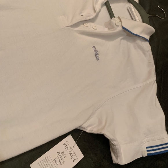 80s VINTAGE ADIDAS POLO - Picture 4 of 5